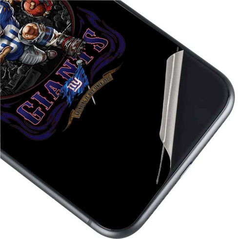 Liquid Blue NFL New York Giants Running Back iPhone 11 Skin